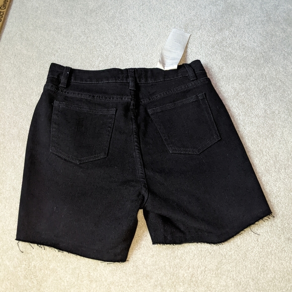 Great smokey Los Angeles distressed black denim shorts - Picture 13 of 14
